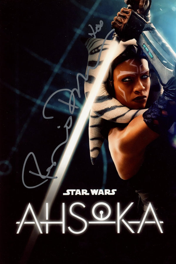 Rosario Dawson Star Wars AHSOKA 8x12 Signed Photo JSA Certified Autograph
