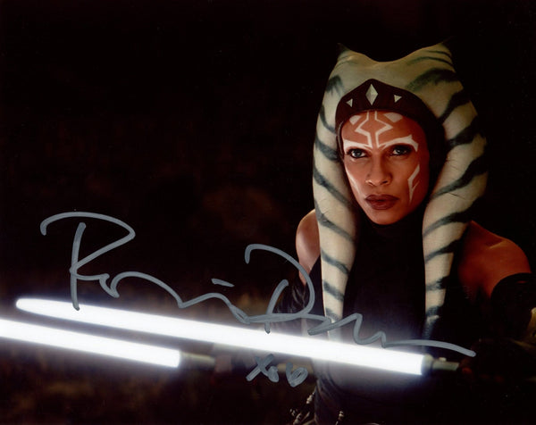 Rosario Dawson Star Wars Ahsoka 8x10 Signed Photo JSA Certified Autograph