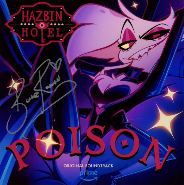 Blake Roman Hazbin Hotel 8x8 Photo Signed JSA Certified Autograph