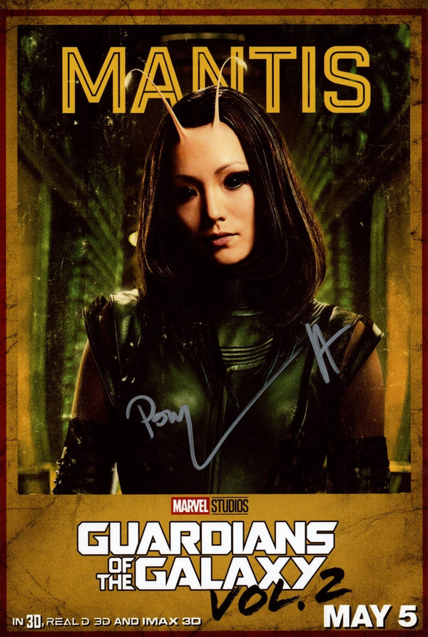 Pom Klementieff Guardians of the Galaxy 8x12 Signed Photo JSA Certified Autograph