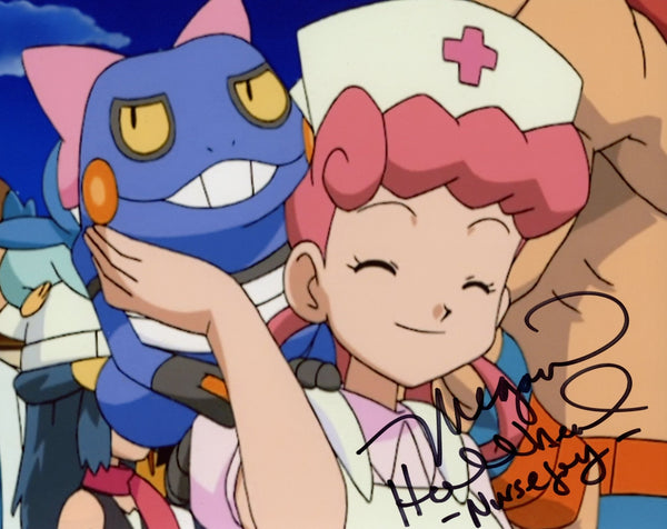 Megan Hollingshead Pokemon 8x10 Signed  Photo JSA Certified Autograph