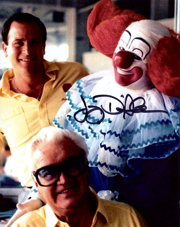 Joey D'Auria The Bozo Show 8x10 Signed Photo JSA Certified Autograph