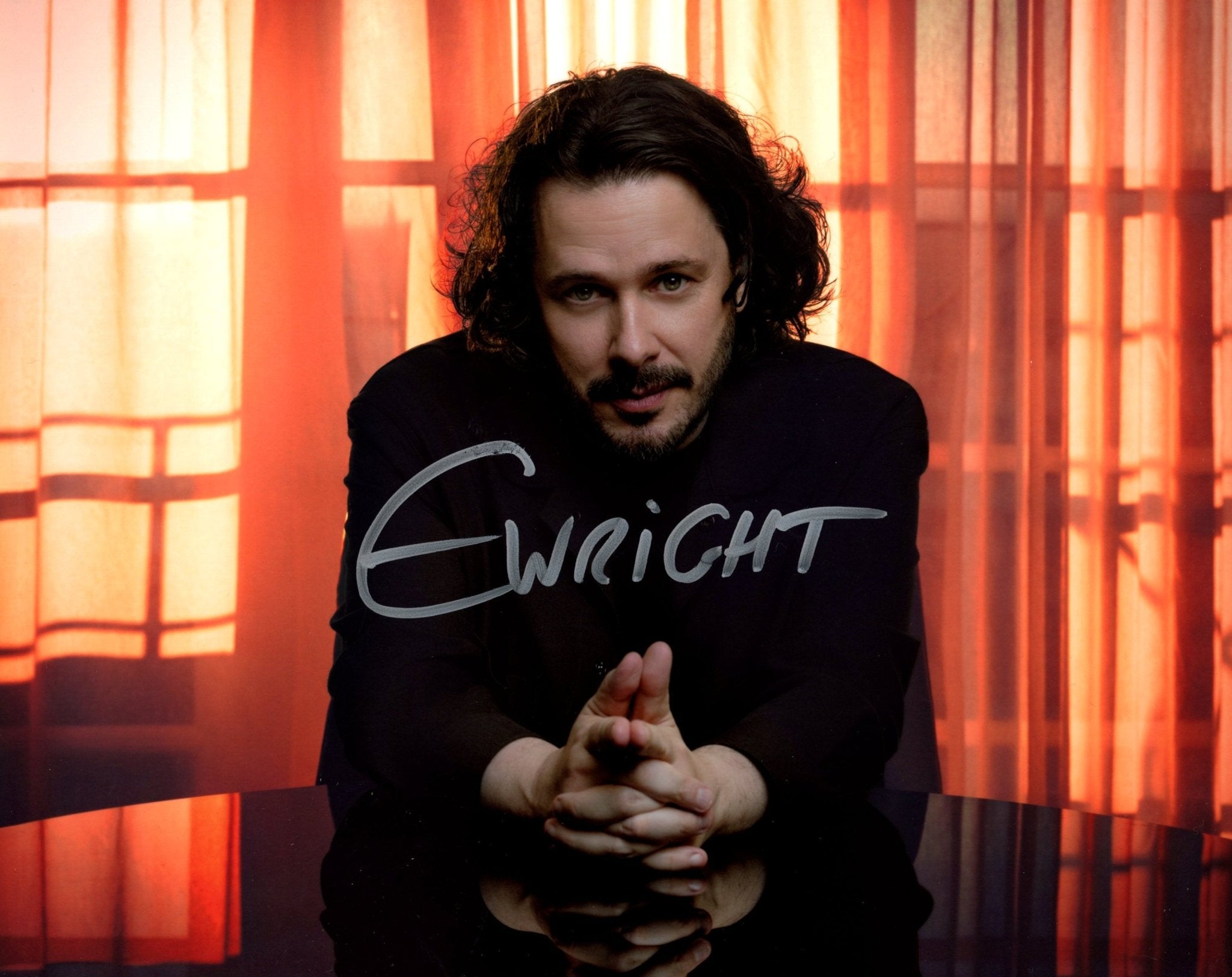 Edgar Wright 8x10 Signed Photo JSA Certified Autograph