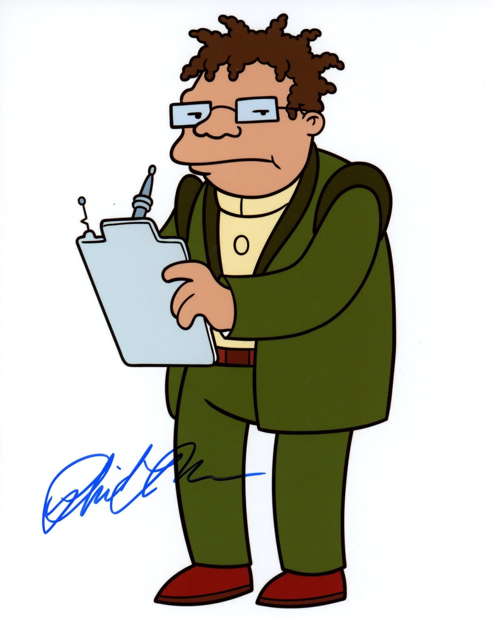 Phil LaMarr Futurama 8x10 Signed Photo JSA Certified Autograph