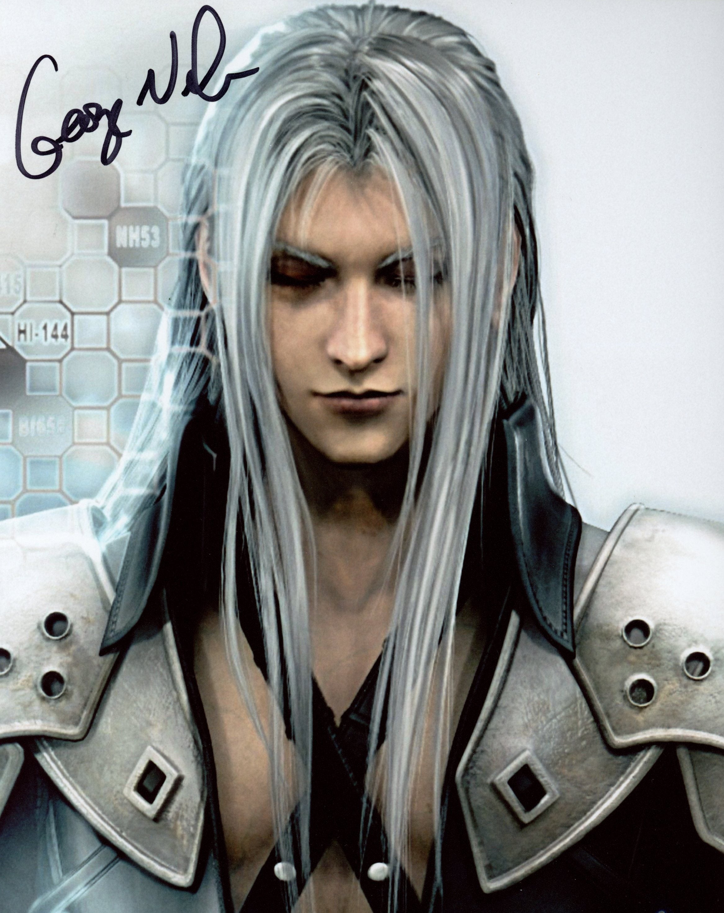 George Newbern Final Fantasy 8x10 Signed Photo