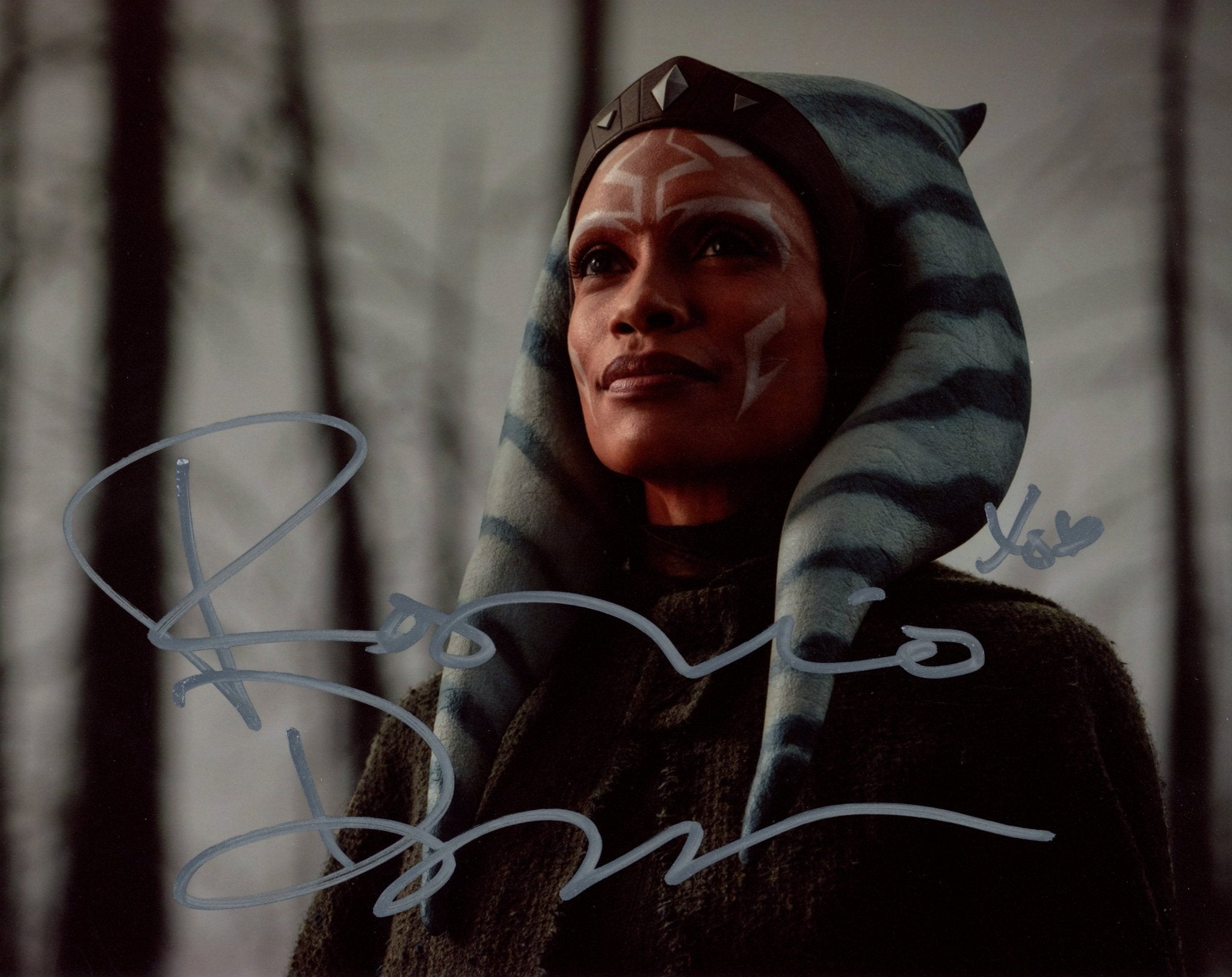 Rosario Dawson Star Wars Ahsoka 8x10 Signed Photo JSA Certified Autograph