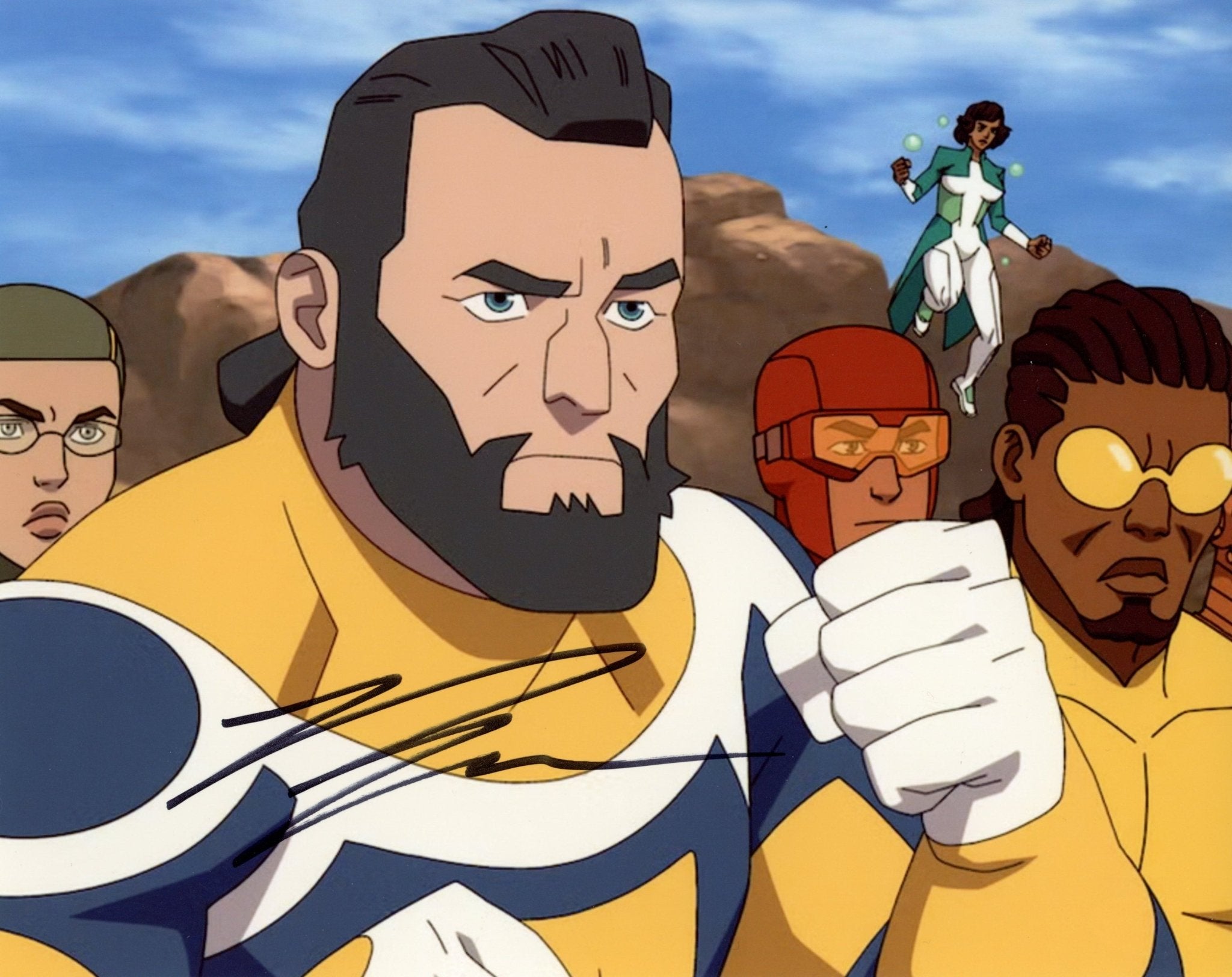 Ross Marquand Invincible 8x10 Signed Photo JSA Certified Autograph