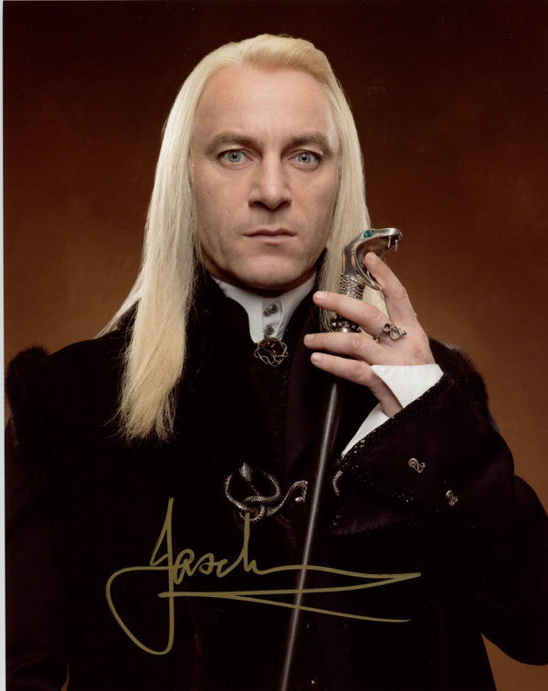 Jason Isaacs Harry Potter 8x10 Signed Photo JSA Certified Autograph