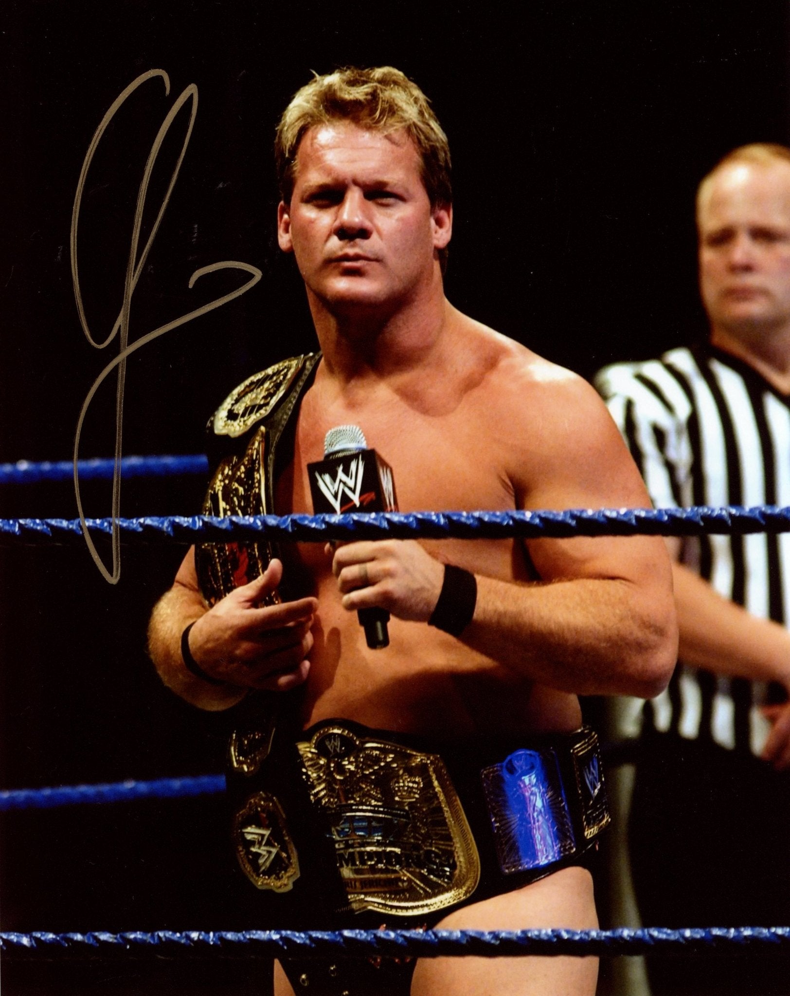 Chris Jericho WWE Wrestling 8x10 Signed Photo