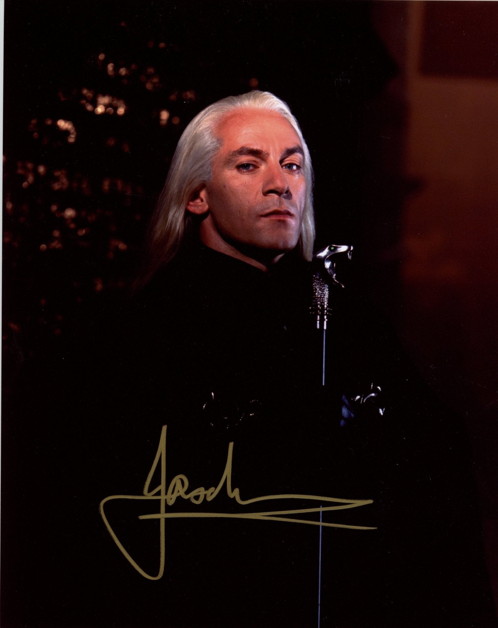 Jason Isaacs Harry Potter 8x10 Signed Photo JSA Certified Autograph