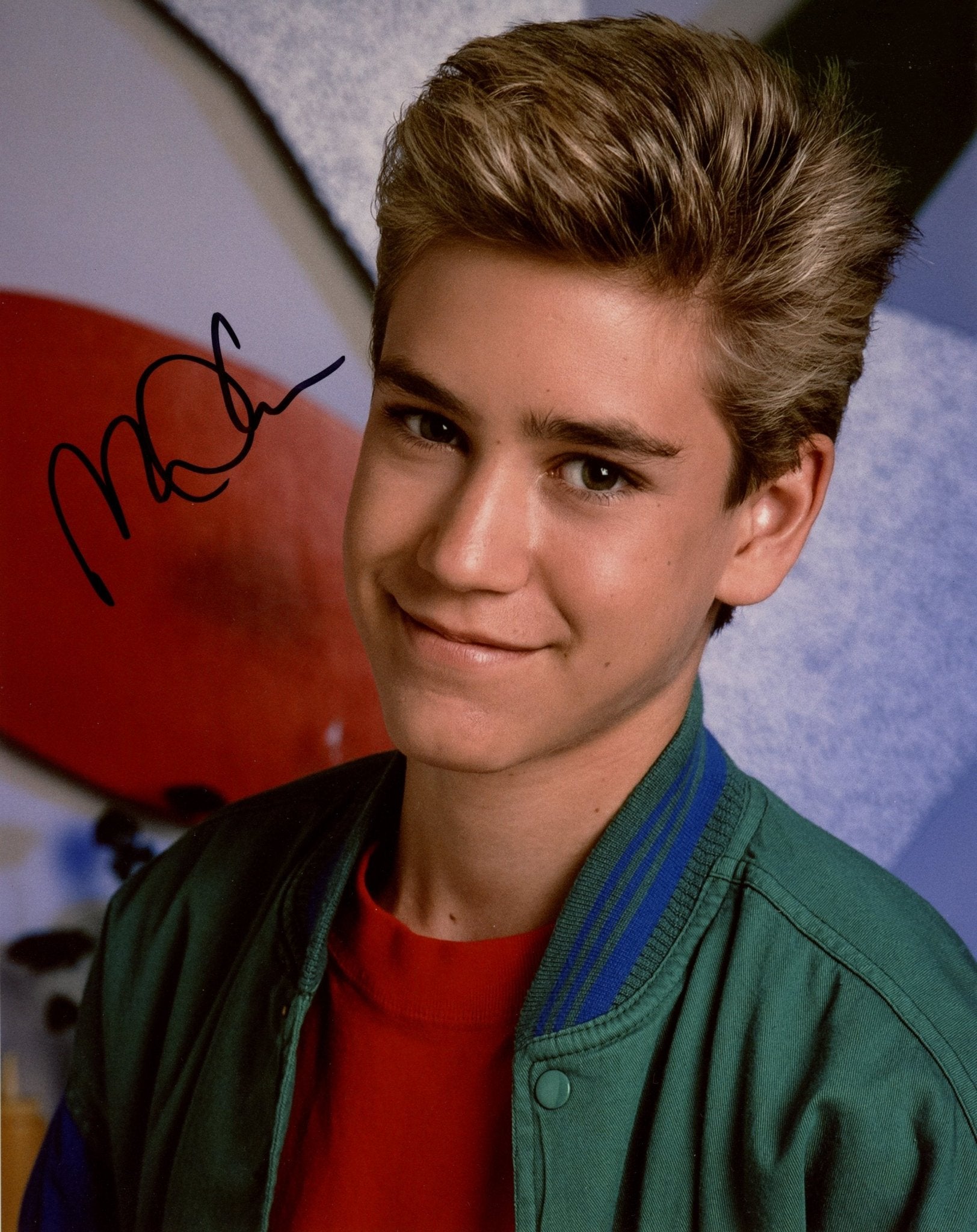 Mark-Paul Gosselaar Saved by the Bell 8x10 Signed Photo JSA COA Certified Autograph