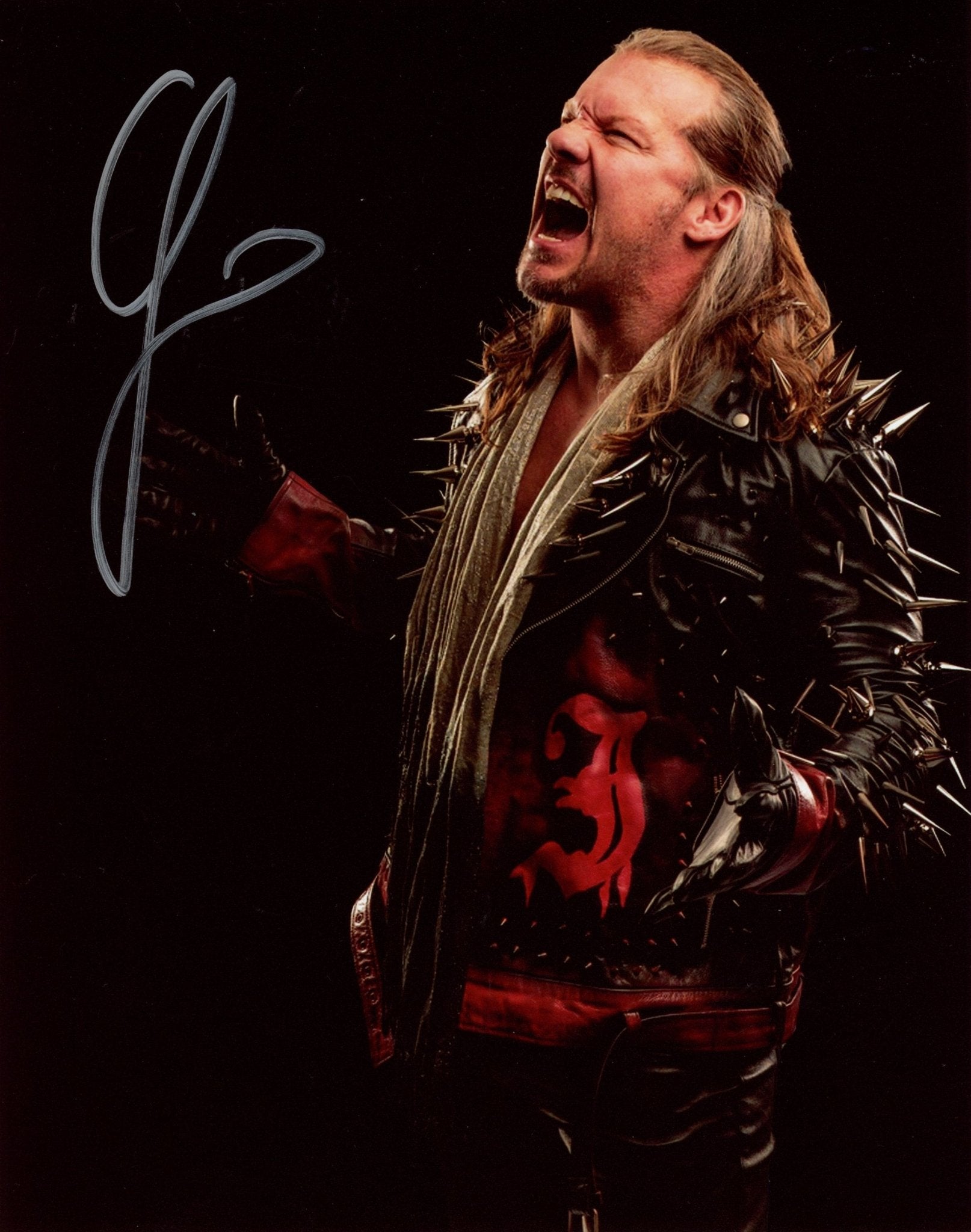 Chris Jericho WWE Wrestling 8x10 Signed Photo