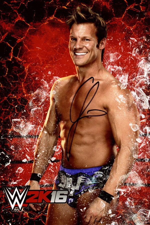 Chris Jericho WWE Wrestling 8x12 Signed Photo