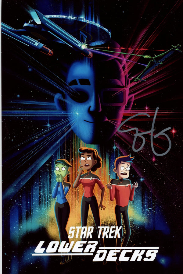Eugene Cordero Star Trek: Lower Decks 8x12 Signed Photo JSA Certified Autograph