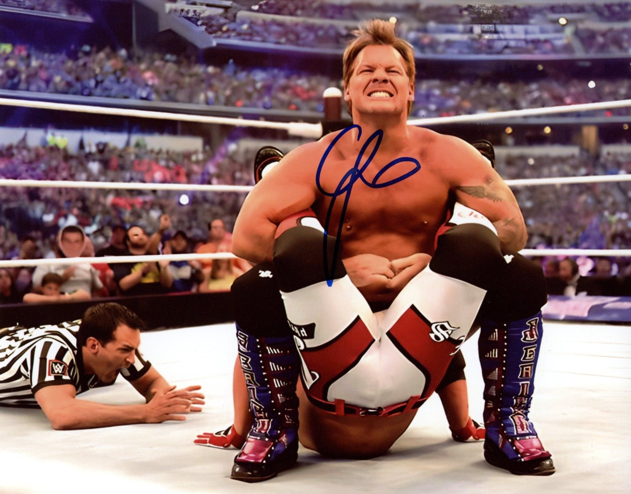 Chris Jericho WWE Wrestling 8x10 Signed Photo
