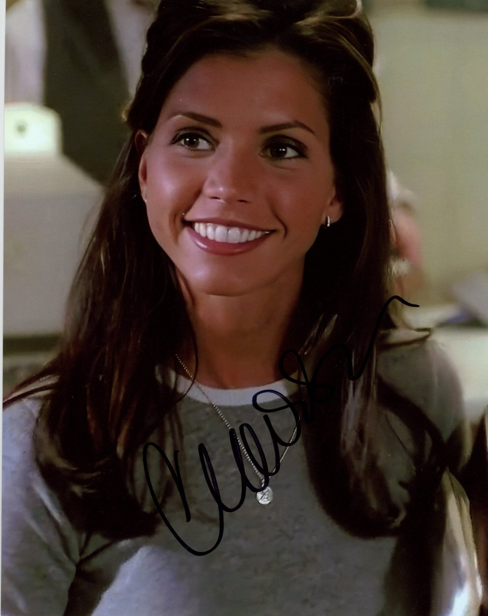 Charisma Carpenter Buffy the Vampire Slayer Signed 8x10 Photo JSA Certified Autograph