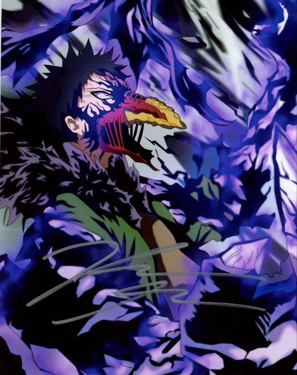 Kellen Goff My Hero Academia 8x10 Signed Photo JSA Certified Autograph