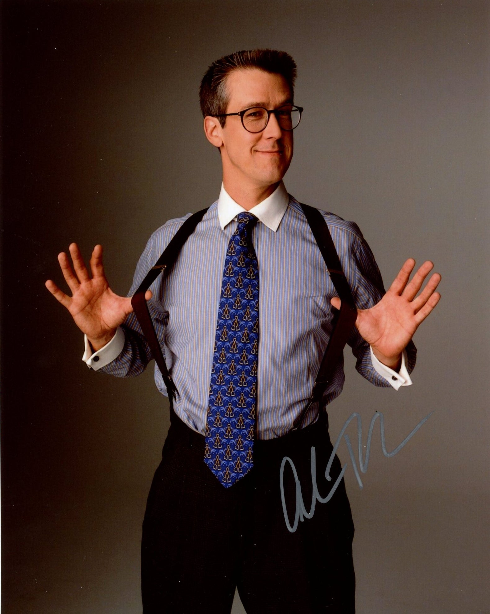 Alan Ruck Spin City 8x10 Signed Photo JSA Certified Autograph