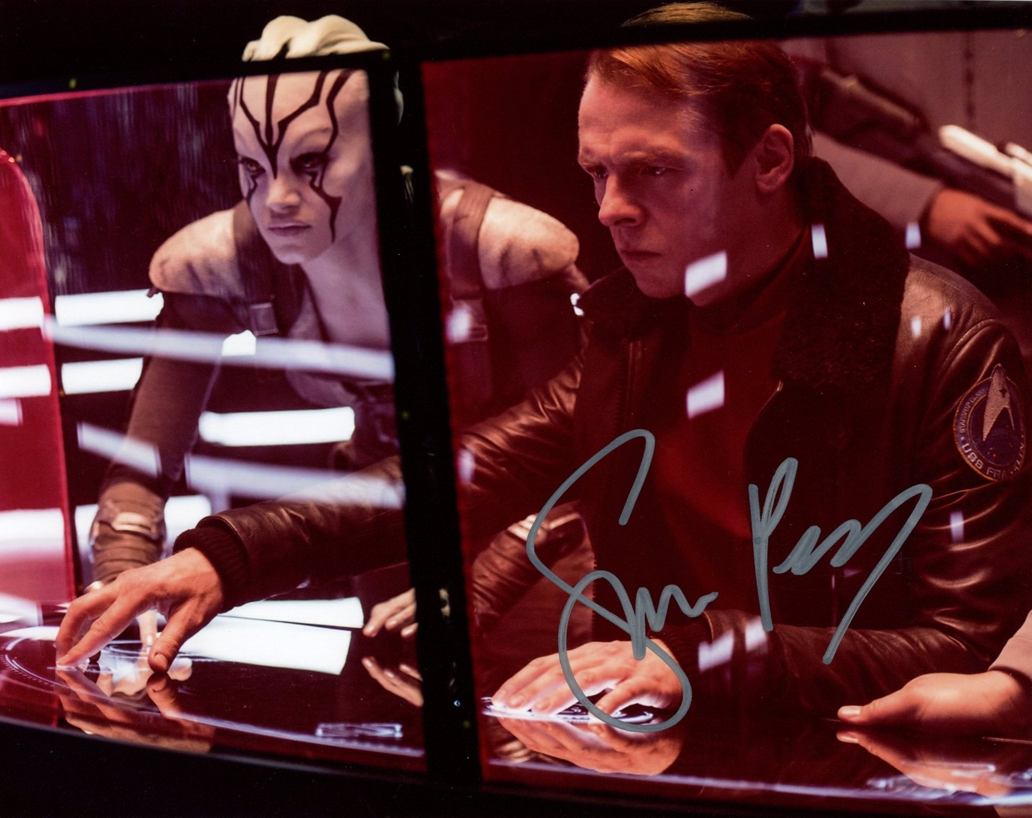 Simon Pegg Star Trek Beyond 8x10 Signed Photo JSA Certified Autograph