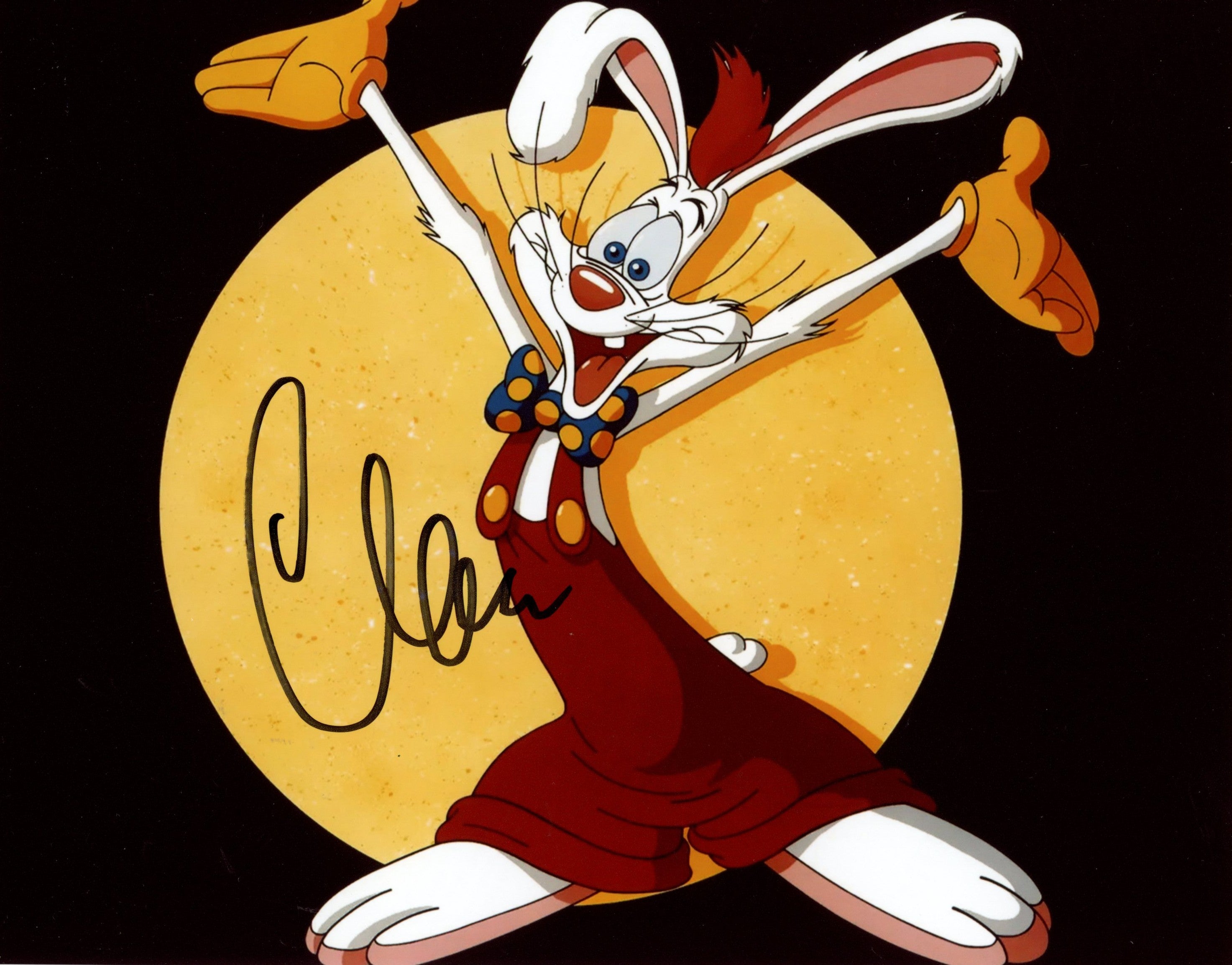 Charles Fleischer Who Framed Roger Rabbit 8x10 Signed Photo