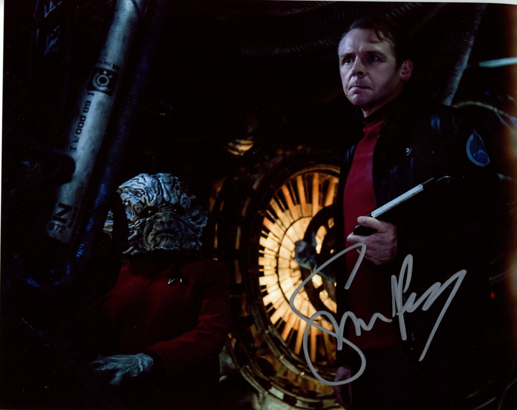 Simon Pegg Star Trek Beyond 8x10 Signed Photo JSA Certified Autograph
