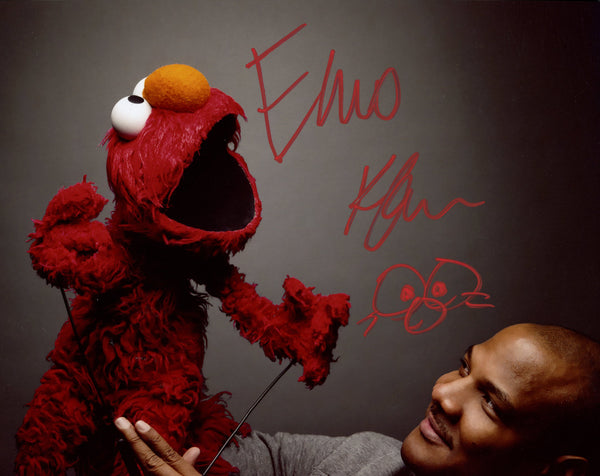 Kevin Clash Elmo Sesame Street 8x10 Signed Photo
