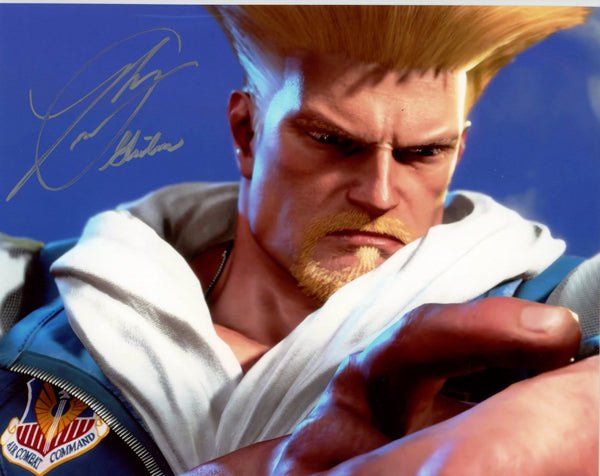 Ray Chase Street Fighter 8x10 Signed Photo JSA Certified Autograph