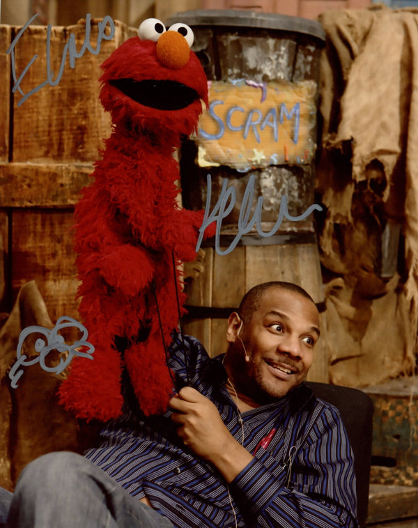 Kevin Clash Elmo Sesame Street 8x10 Signed Photo