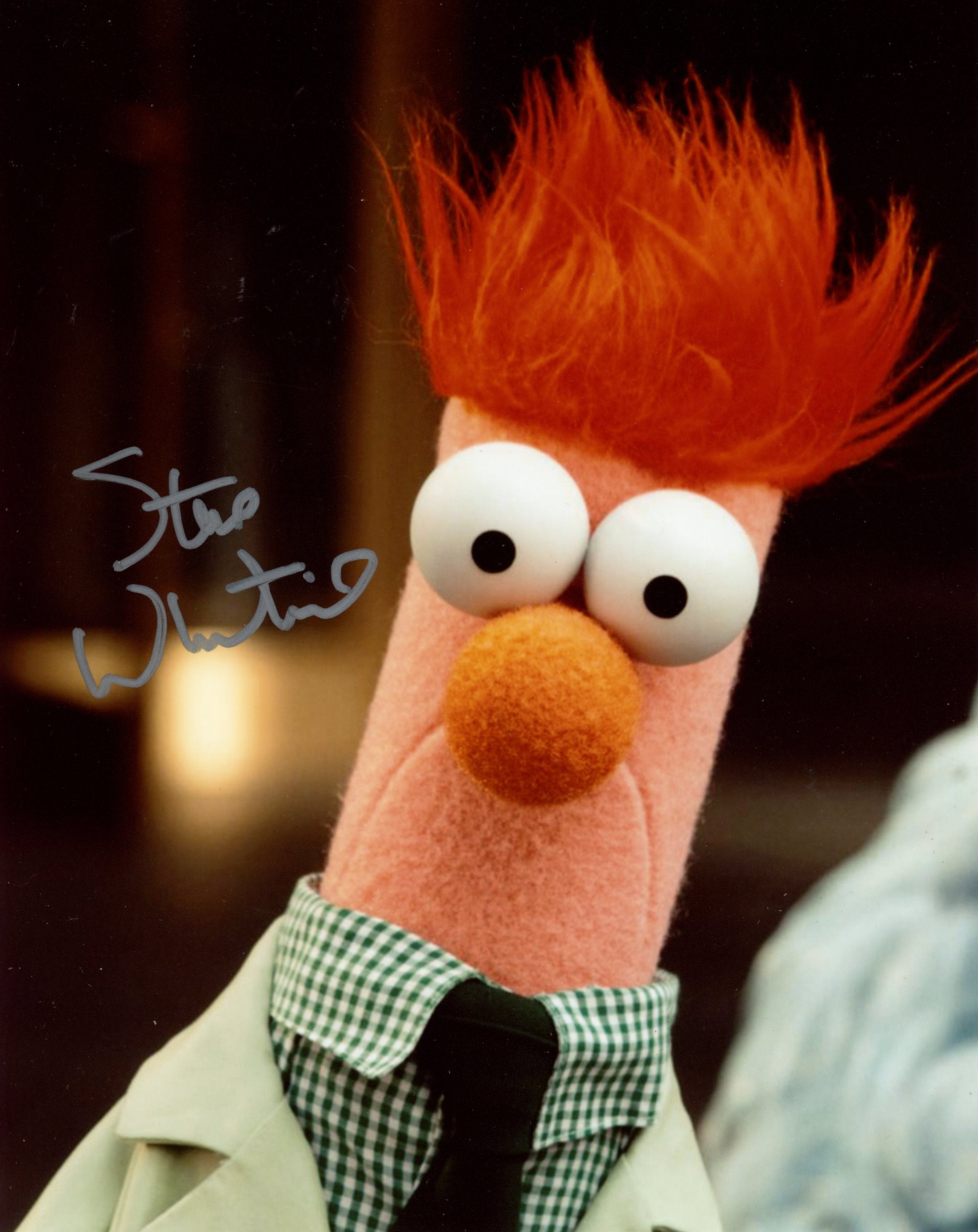 Steve Whitmire The Muppets 8x10 Signed Photo