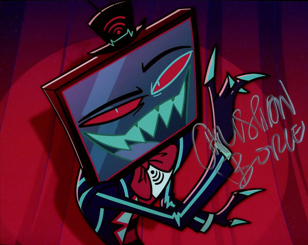 Christian Borle Hazbin Hotel 8x10 Signed Photo JSA Certified Autograph