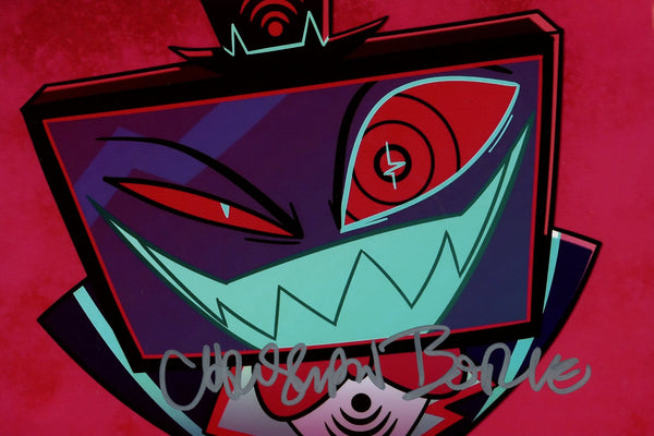 Christian Borle Hazbin Hotel 8x12 Signed Photo JSA Certified Autograph