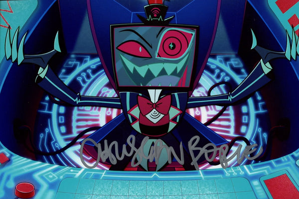 Christian Borle Hazbin Hotel 8x12 Signed Photo JSA Certified Autograph