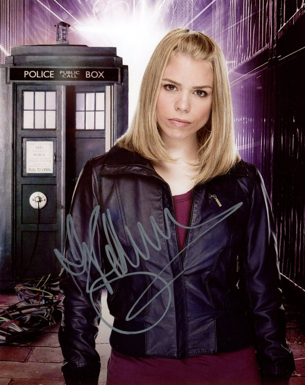 Billie Piper Doctor Who 8x10 Signed Photo JSA Certified Autograph