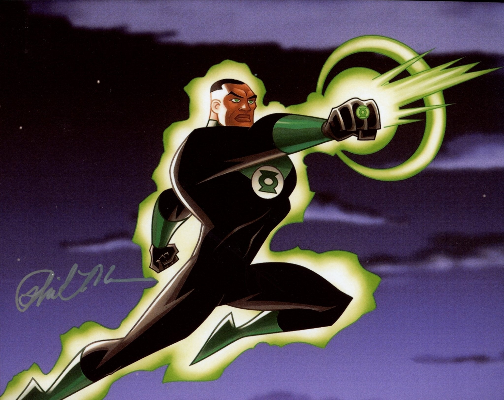 Phil LaMarr Justice League 8x10 Signed Photo JSA Certified Autograph