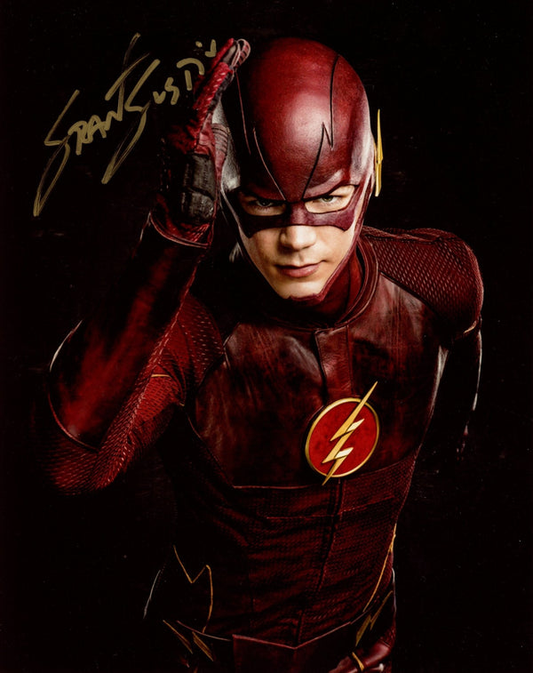 Grant Gustin The Flash 8x10 Signed Photo JSA Certified Autograph