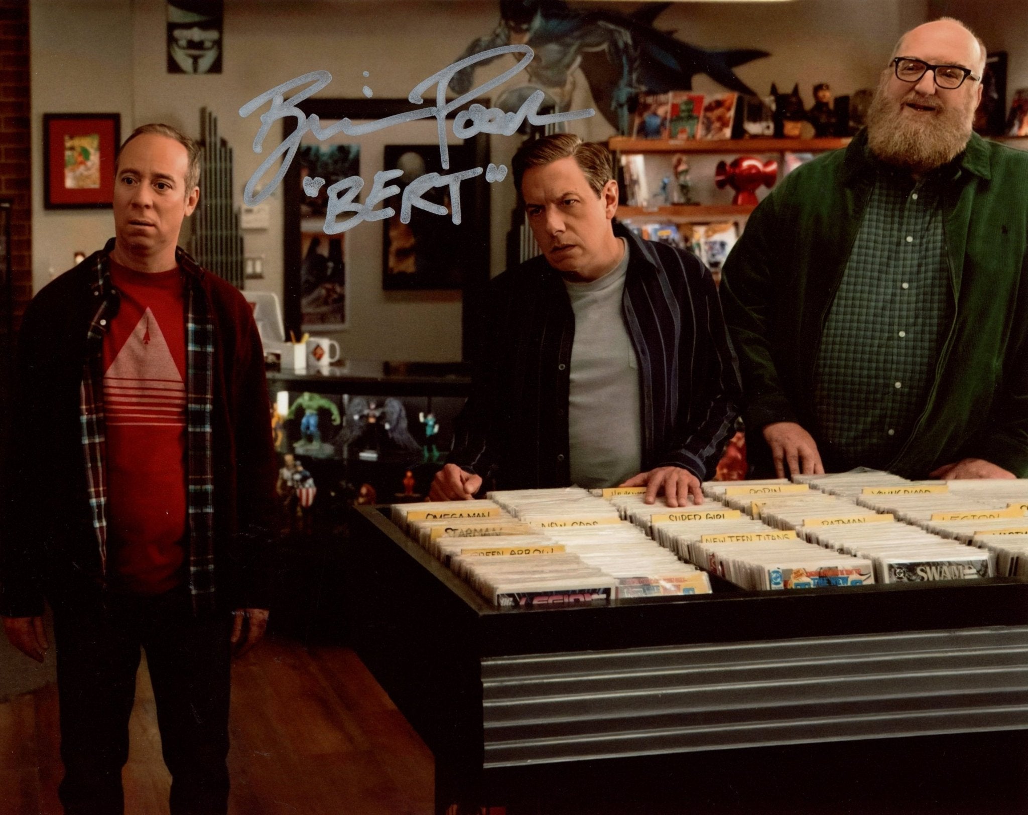 Brian Posehn Stuart Fails to Save the Universe 8x10 Signed Photo