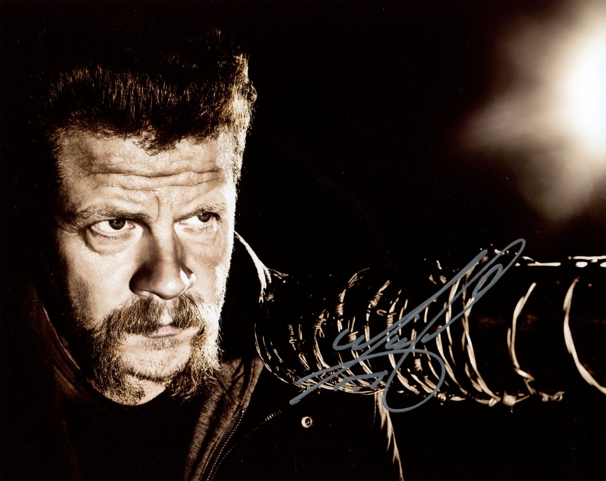 Michael Cudlitz The Walking Dead 8x10 Signed Photo JSA Certified Autograph