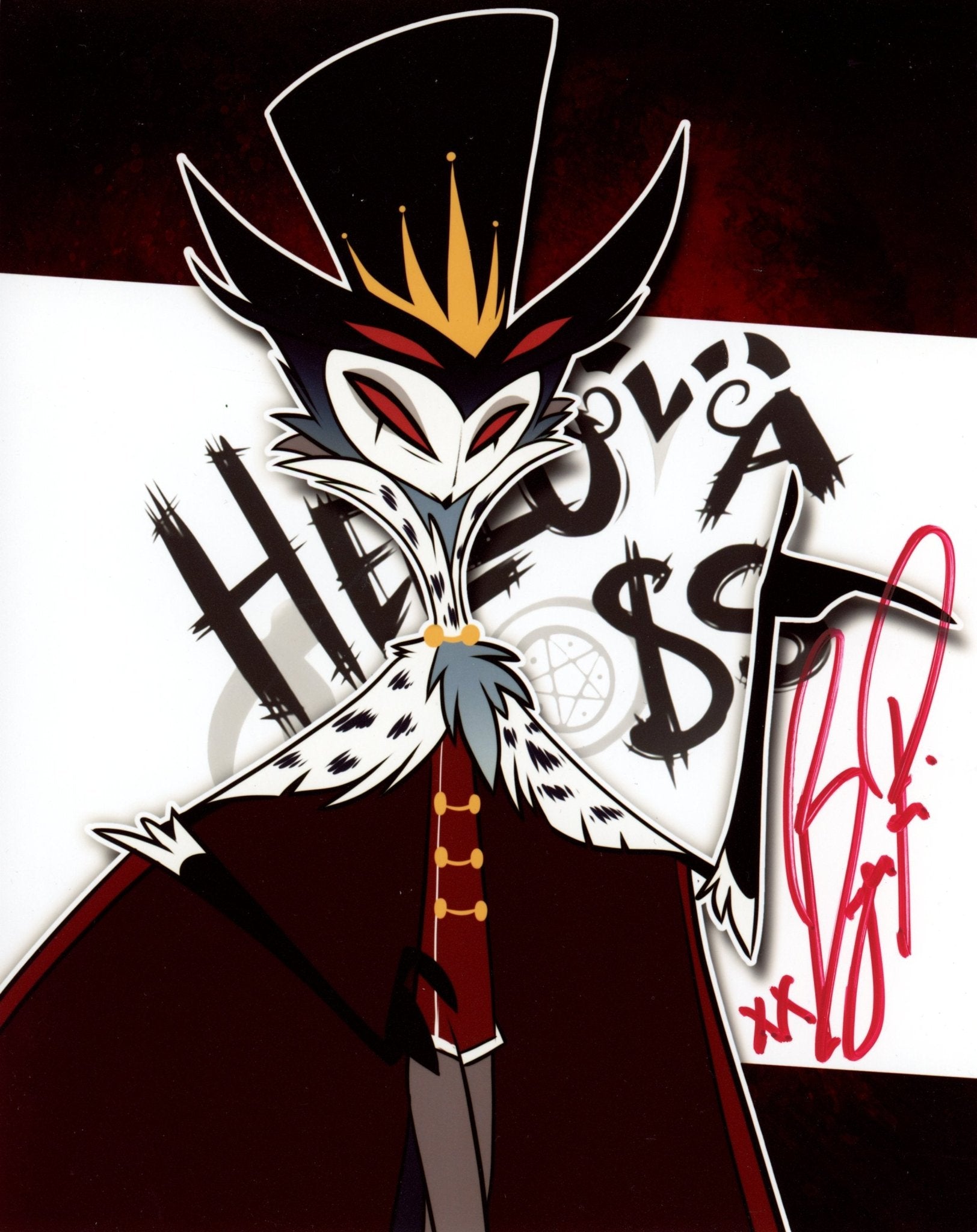 Bryce Pinkham Helluva Boss 8x10 Photo Signed JSA Certified Autograph