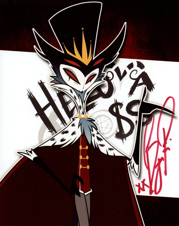 Bryce Pinkham Helluva Boss 8x10 Photo Signed JSA Certified Autograph