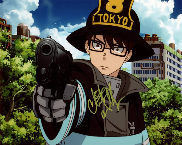 Christopher Wehkamp Fire Force 8x10 Signed Photo JSA Certified Autograph