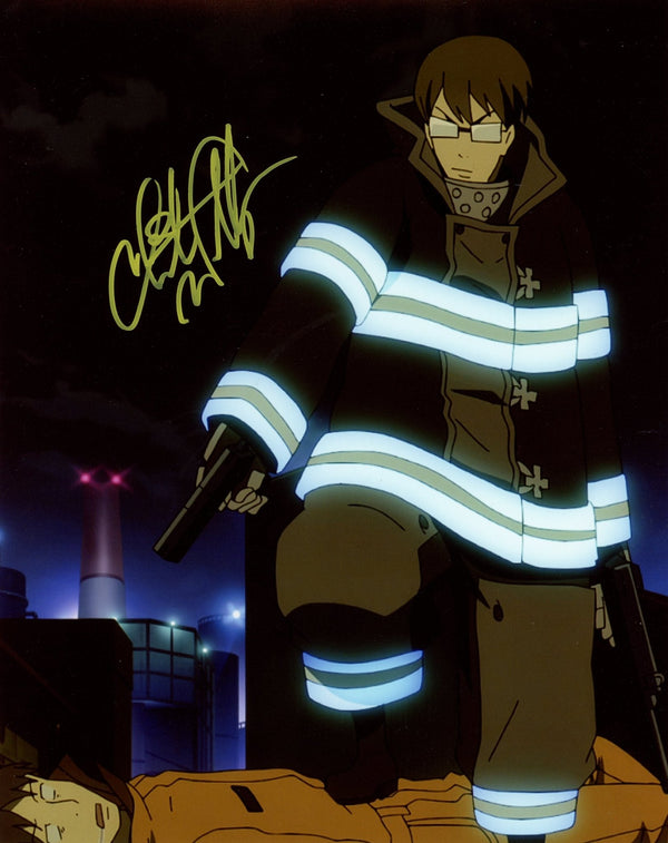 Christopher Wehkamp Fire Force 8x10 Signed Photo JSA Certified Autograph