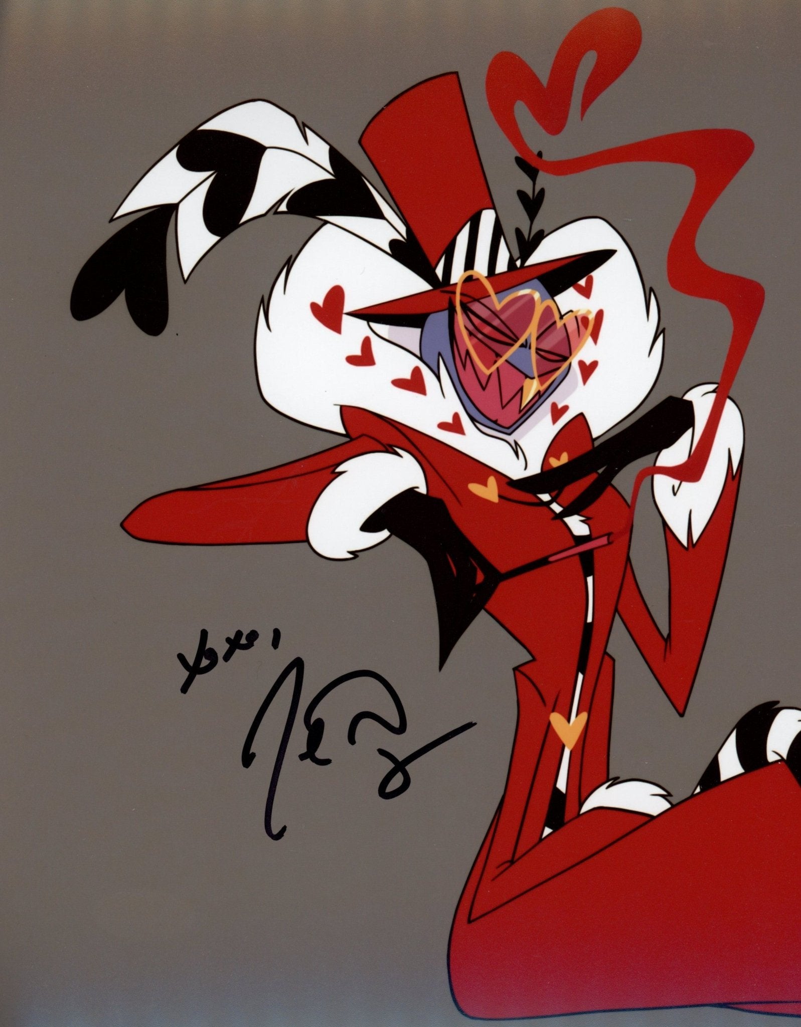 Joel Perez Hazbin Hotel 8x10 Signed Photo JSA Certified Autograph