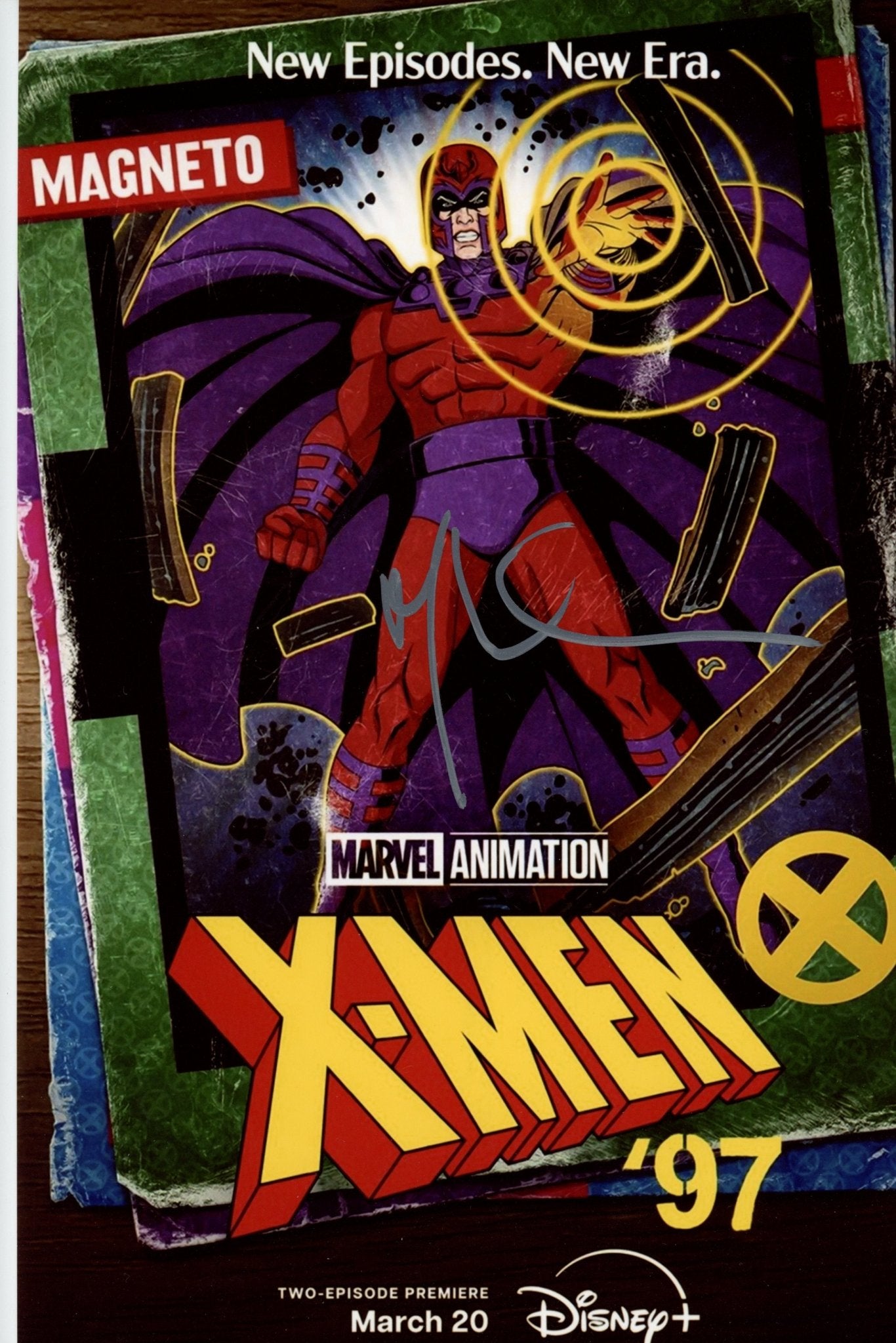 Matthew Waterson Marvel X-Men '97 8x12 Signed Photo JSA Certified Autograph