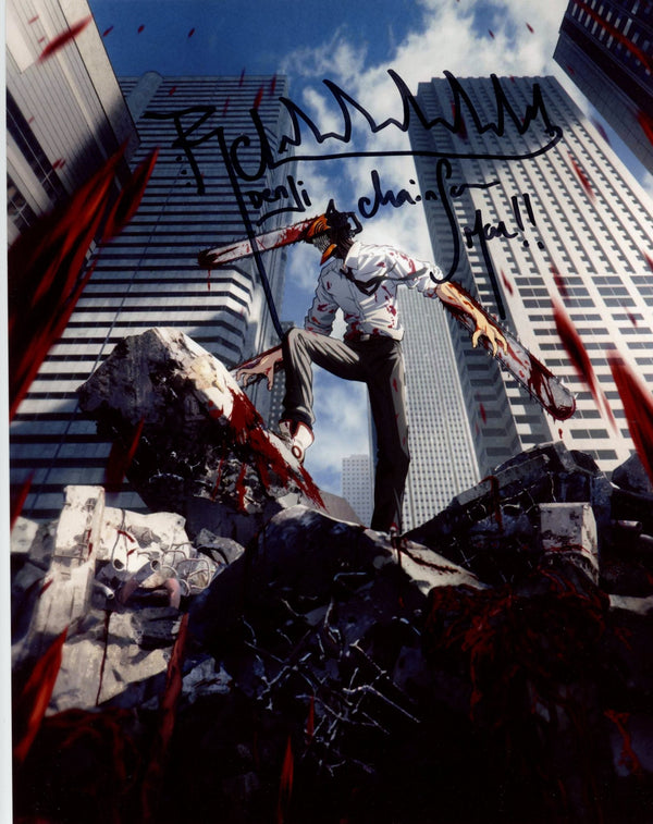 Ryan Colt Levy Chainsaw Man 8x10 Signed Photo JSA Certified Autograph