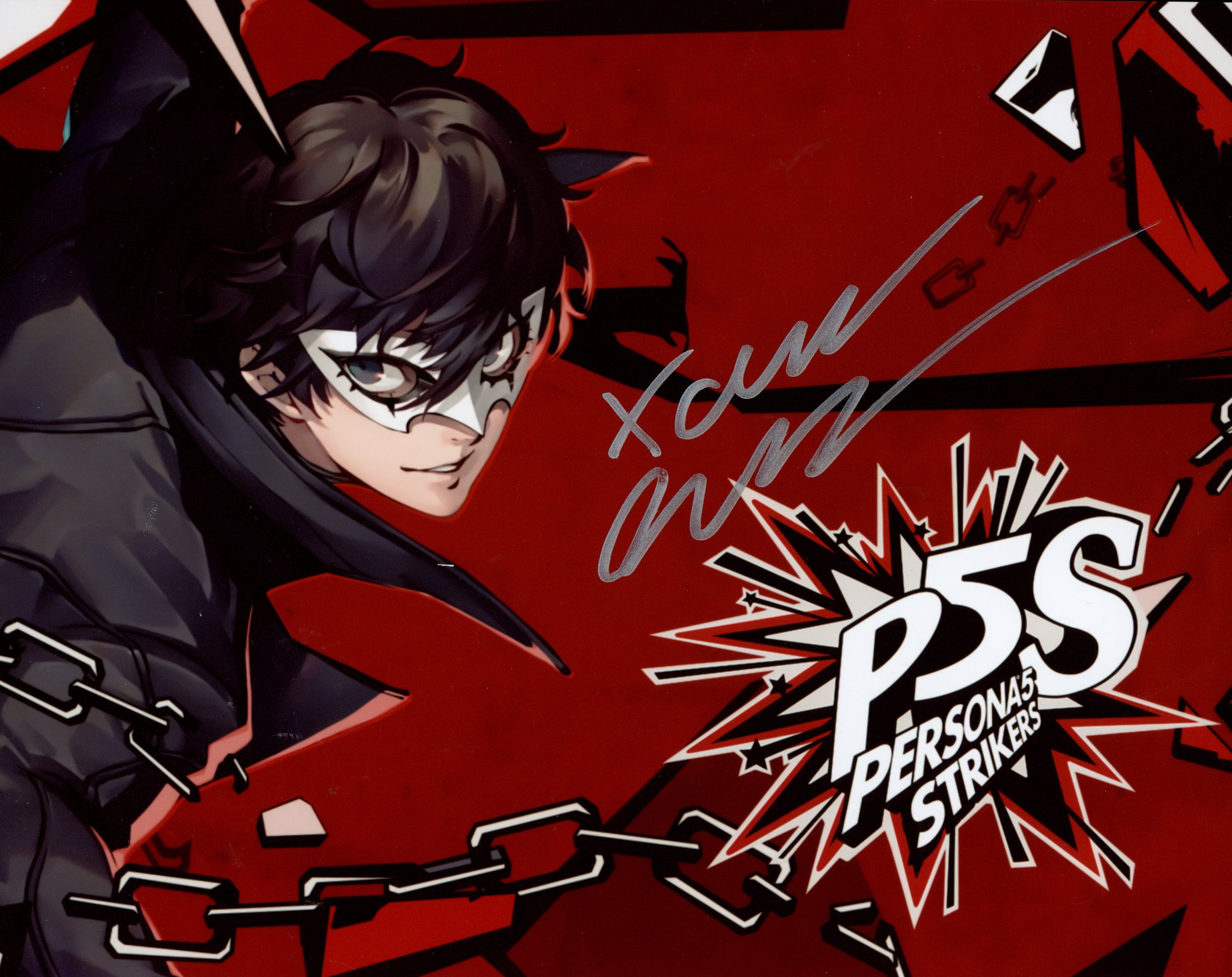 Xander Mobus Persona 5 Strikers 8x10 Signed Photo
