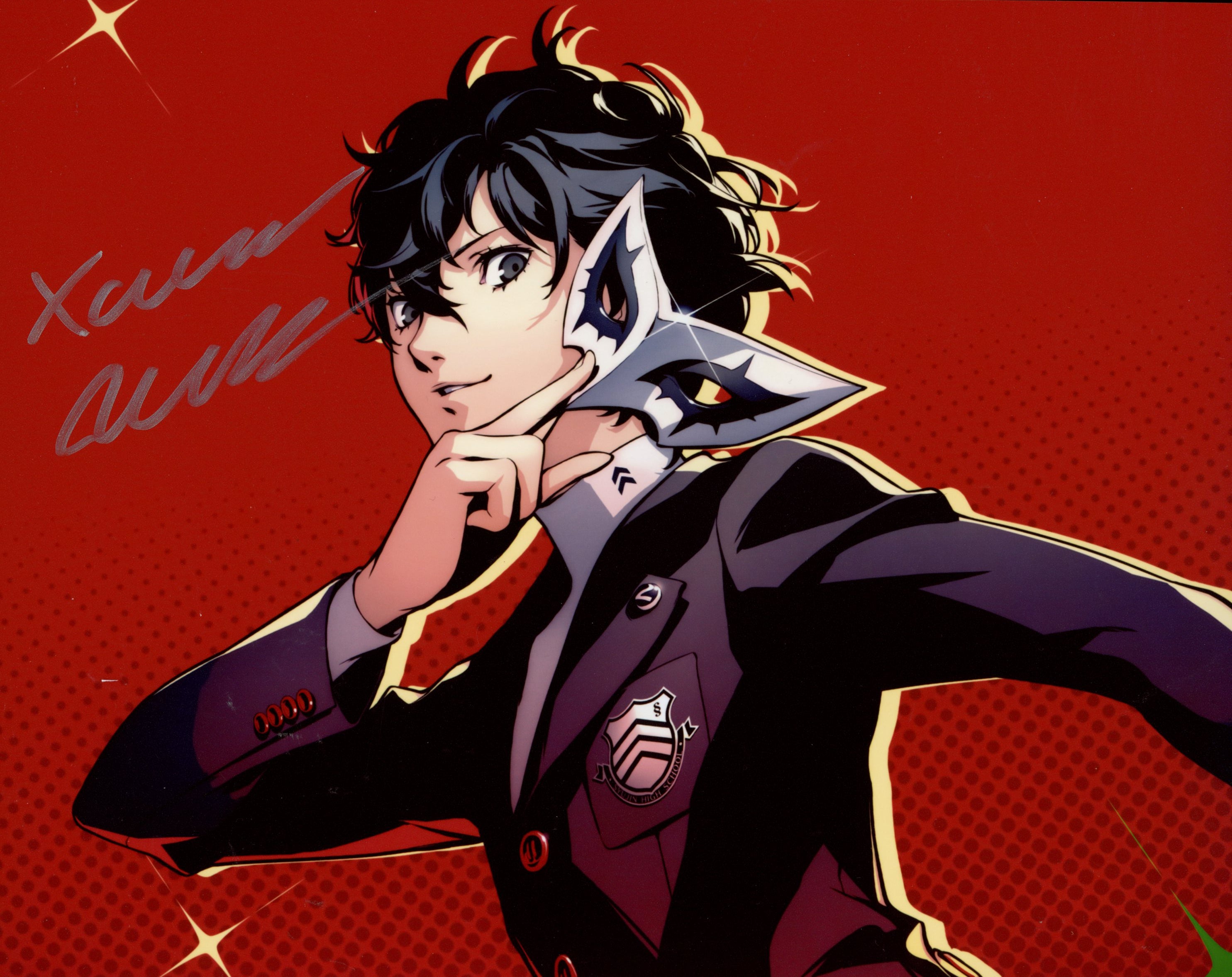 Xander Mobus Persona 5 Strikers 8x10 Signed Photo