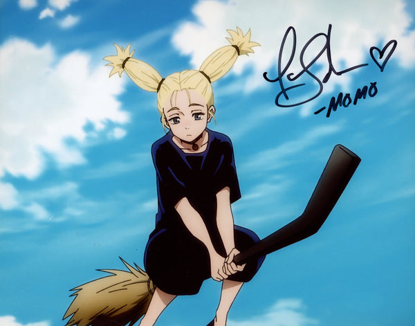 Tara Sands "Momo" Jujutsu Kaisen 8x10 Signed Photo