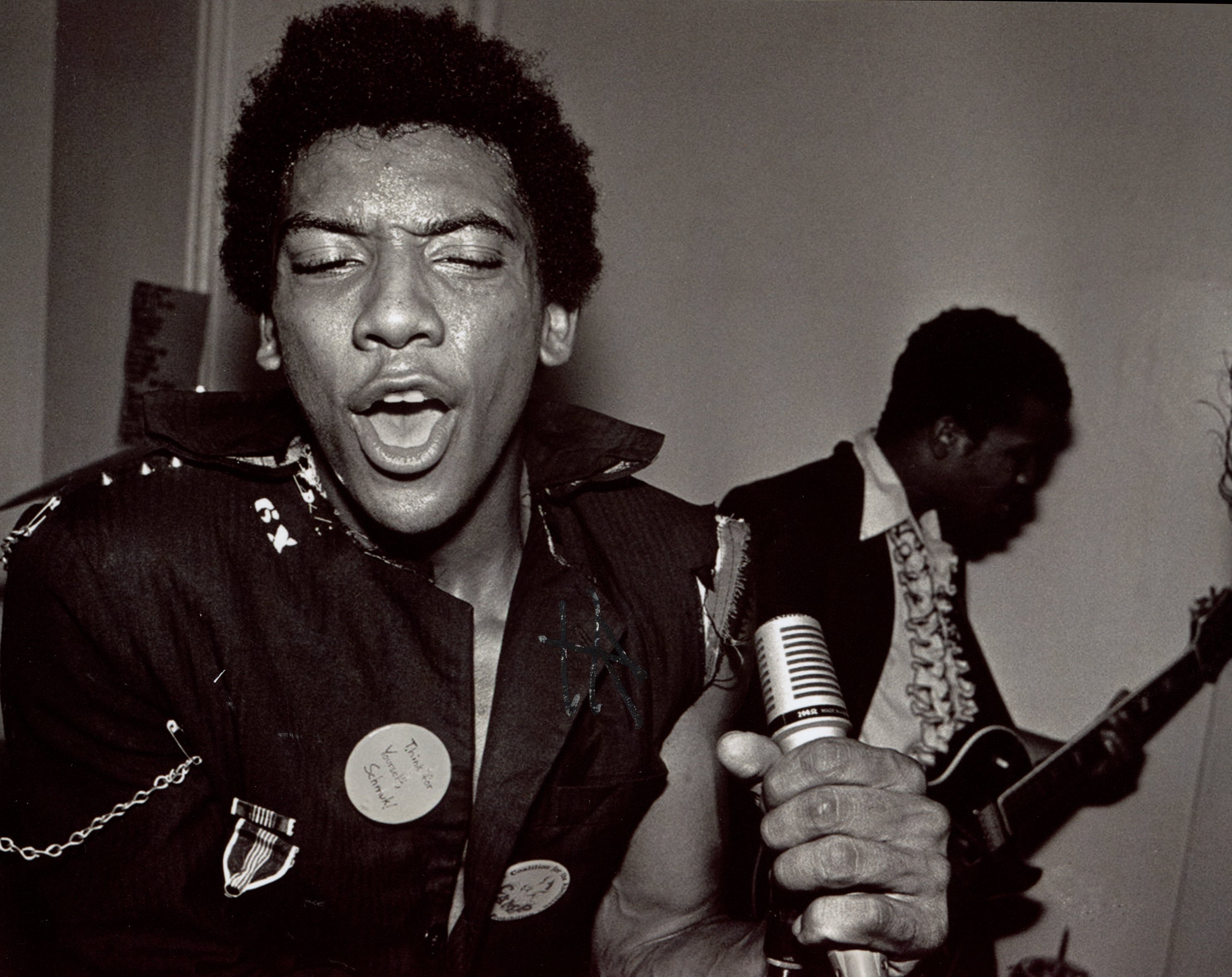 H.R. Paul Hudson Bad Brains 8x10 Signed Photo