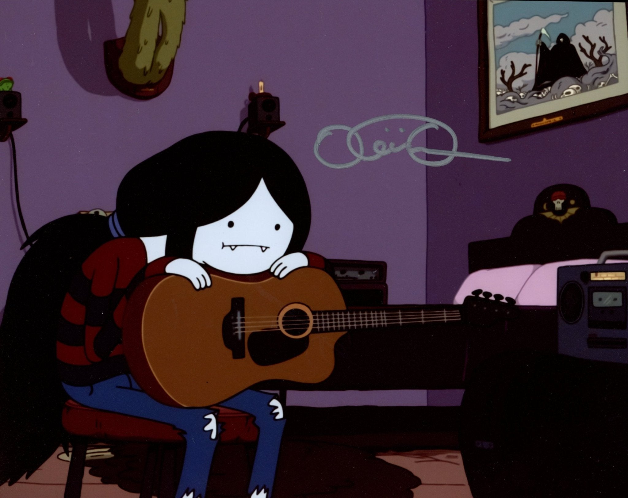 Olivia Olson Adventure Time 8x10 Signed Photo JSA Certified Autograph