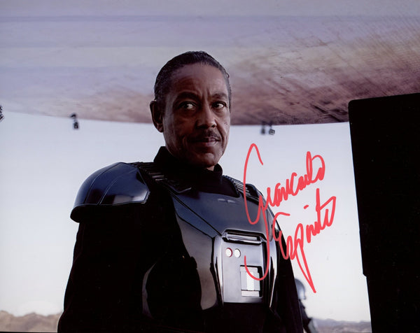 Giancarlo Esposito Star Wars The Mandalorian 8x10 Signed Photo JSA Certified Autograph